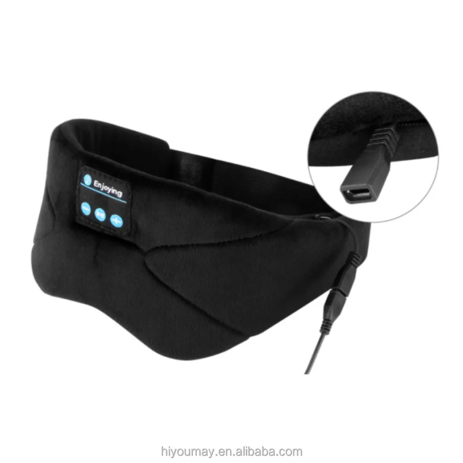 Cozy Sleeping 3D Stereo Music Eye Mask Wireless Bluetooth Music Eye Mask  Audio Shading Sleep Eye Mask