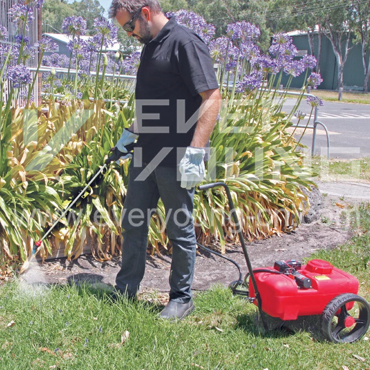 Garden sprayer 20L with wheels 12V Rechargeable garden Electric water Sprayer trolley