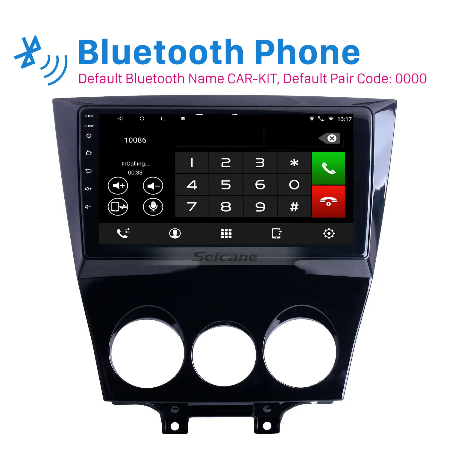 9 inch For 2011 Mazda RX8 Radio Android 13.0 GPS Navigation System with  HD Touchscreen Carplay support Digital TV