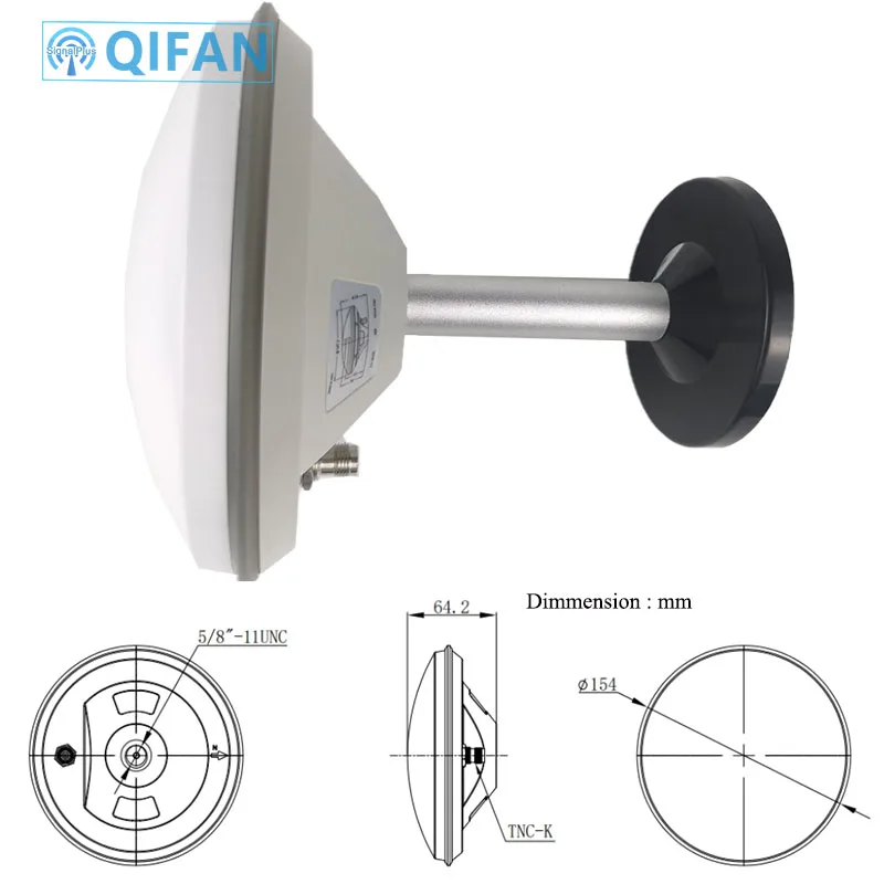 tracker Full Band GPS GLONASS BD Galileo High Precision GNSS Surveying gps rtk antenna Whole Band Patch  L1 L2 gps ANTENNA