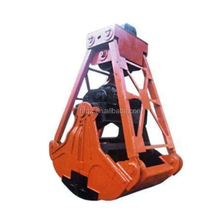 0.5 Cube To 20 Cube Multi-functional Wireless Remote Control Grabber Crane Hydraulic Grab For Use With Overhead Cranes