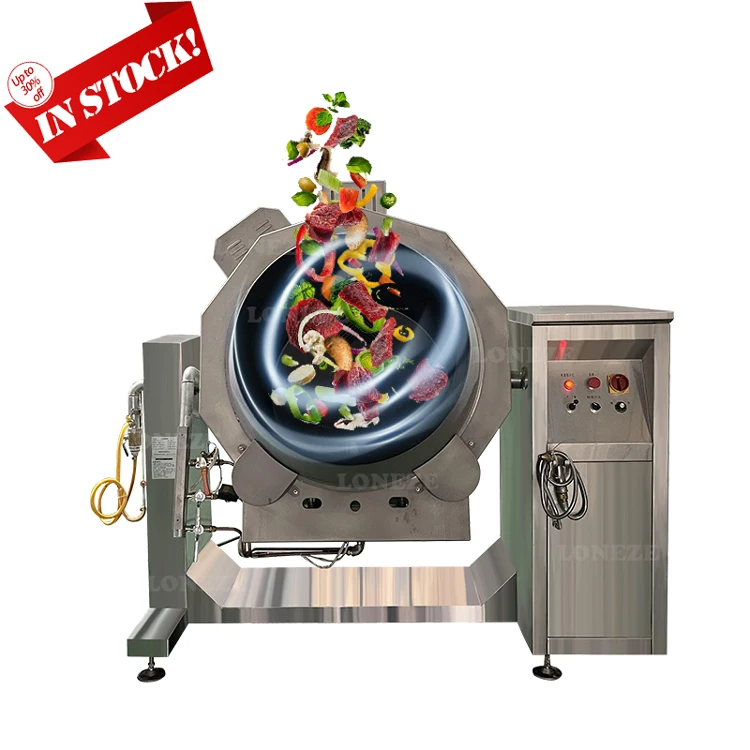 Intelligent Restaurant Fried Rice Machine Smart Cooking Robot Stir Fry Machine  Automatic Cooking Robot Machine