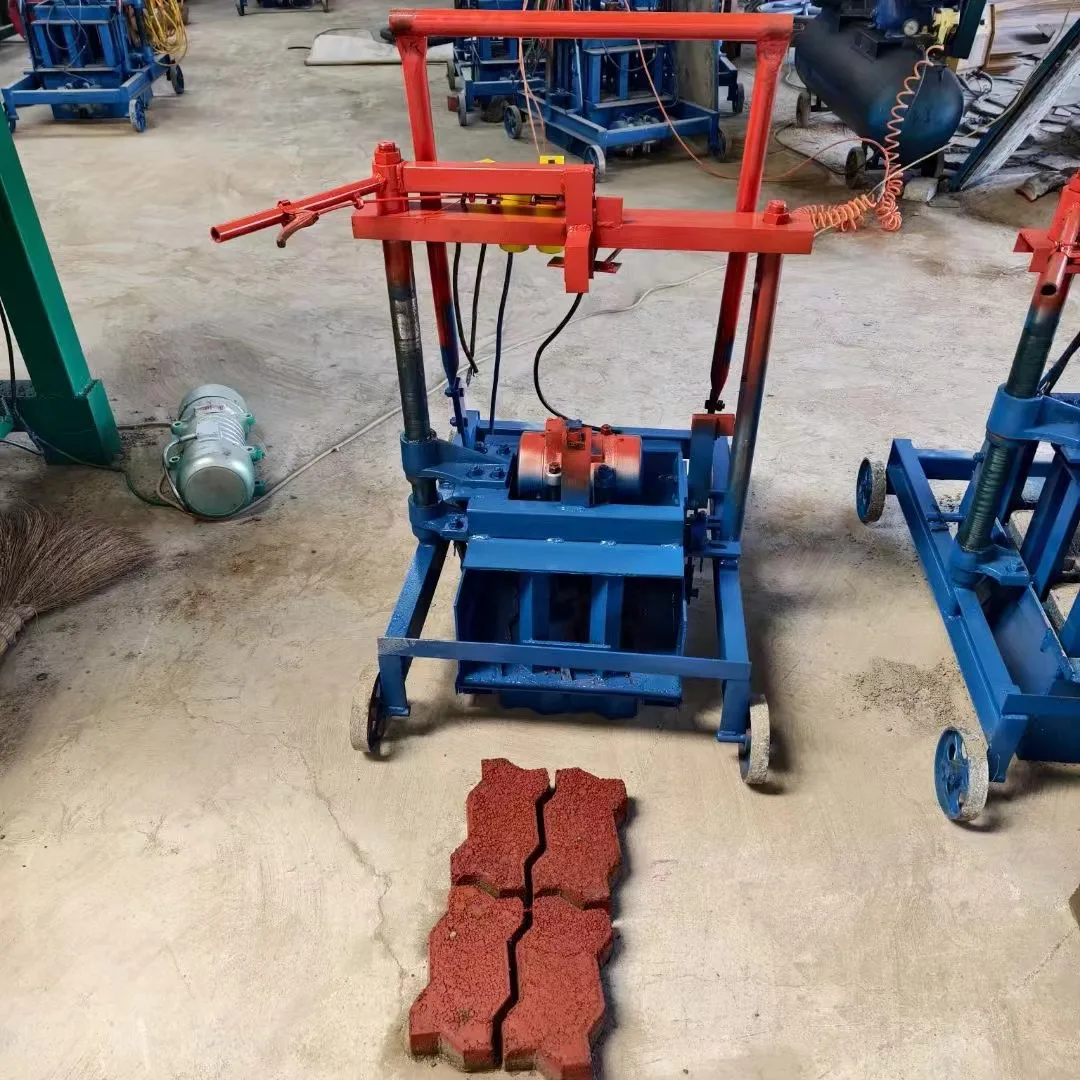 Oblique push type brick machine 2-45-20 incline push raw material cement clay concrete brick making machine with large discount
