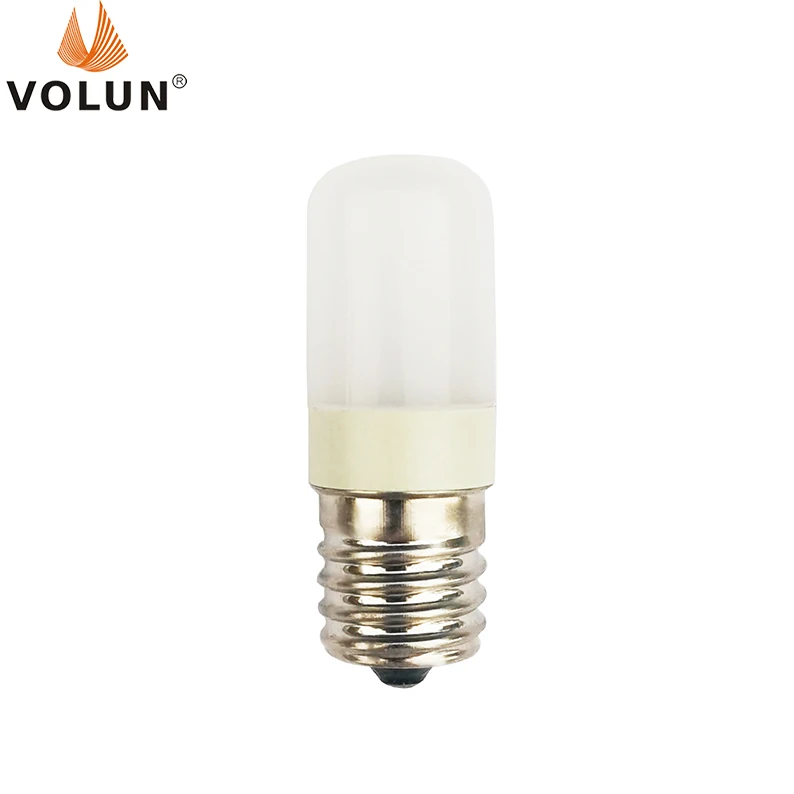 E17 bulb LED energy-saving lamp 110V220V white light warm T18S refrigerator lamp lampblack Range hood machine equipment lighting