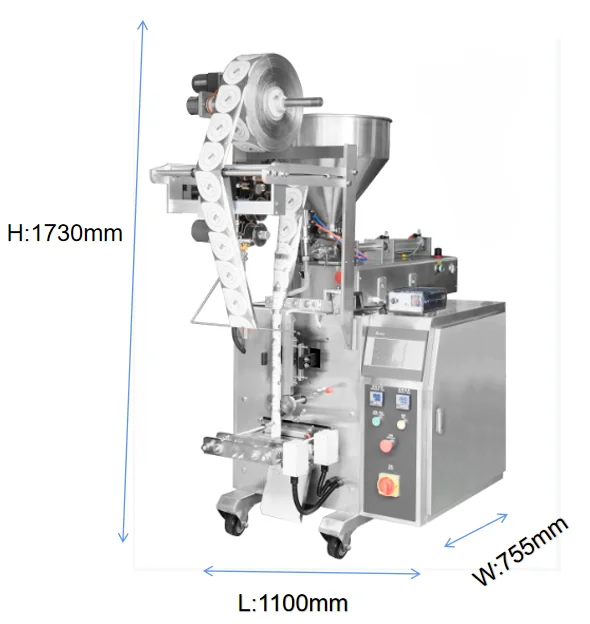 Машина для розлива молока/сока однокомнатная машина жидкости кормления 1800 пакетов в час простота эксплуатации и очистке