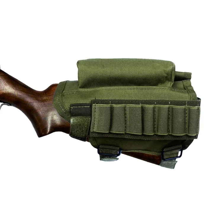 Buttstock Cartridge Holder Cheek Rest Pouch Ammo Pouch Bag Cheek Rest Pad
