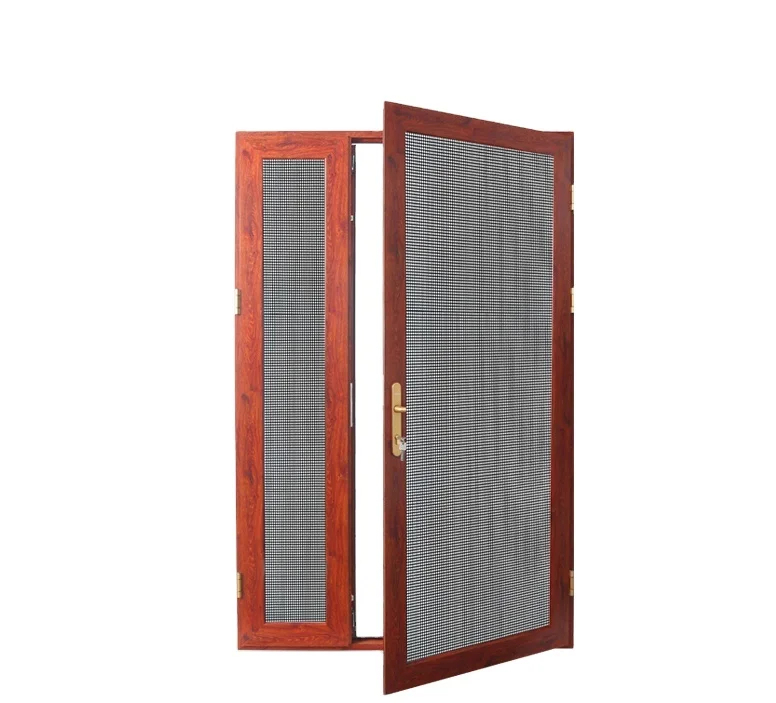 security screen door & window aluminum frame anti theft burglar proof casement window swing door screen stainless steel mesh