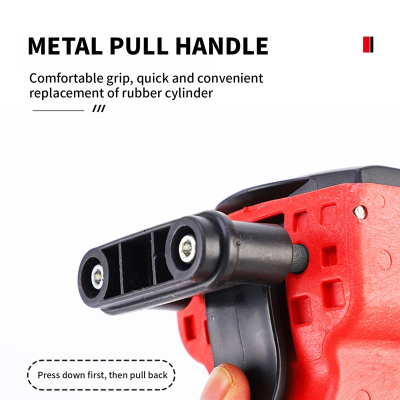 Dual Tube Manual Labor-Saving Double Thrust Sewing Caulking Gun Two-Component Assistance Glue Plastic Handle Sewing Assistance