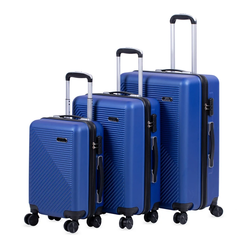 ABS Hardside Expandable Spinner Wheel Luggage Sets  3 Piece Sets,case suitcase travel luggage set for outdoors