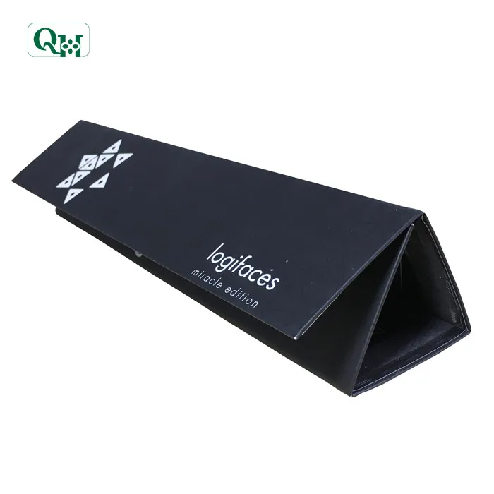
Small creative foldable triangular prism paper packaging box 
