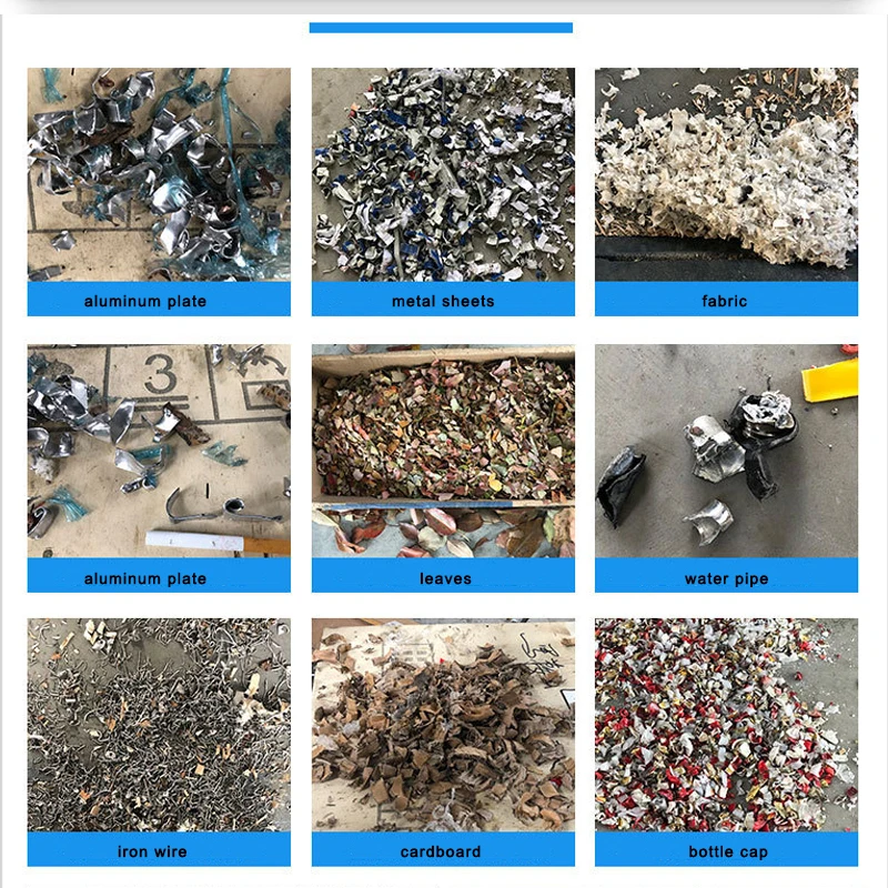 Plastic Car Shredder Machine / Heavy Duty Shredder For Strong Metal / Metal Shredder Making Production Line