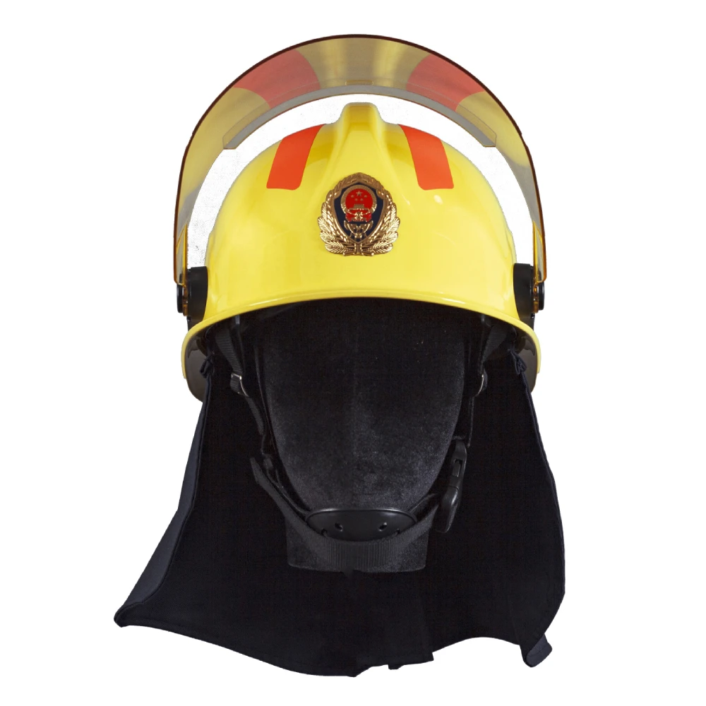 EN 443 Protective Safety Firefighting Helmet Helmet Firefighting Equipment Safety Fireman Fireproof Helmet
