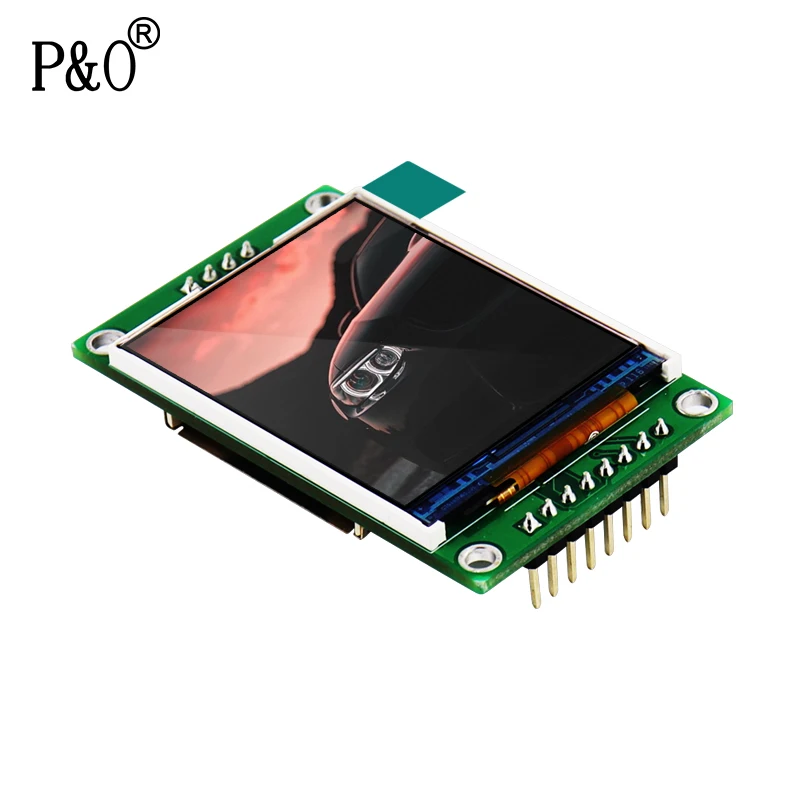 Polcd 1.77 inch 128*rgb*160 RGB 24bit Normally Black ST7735S lcd module tft with pcb board