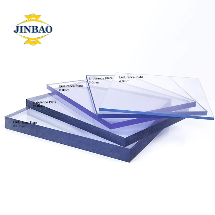 JINBAO uv danpalon гофрированная диффузионная двухслойная цена, полые кровельные солнечные листы, поликарбонатные листы из поликарбоната с тиснением