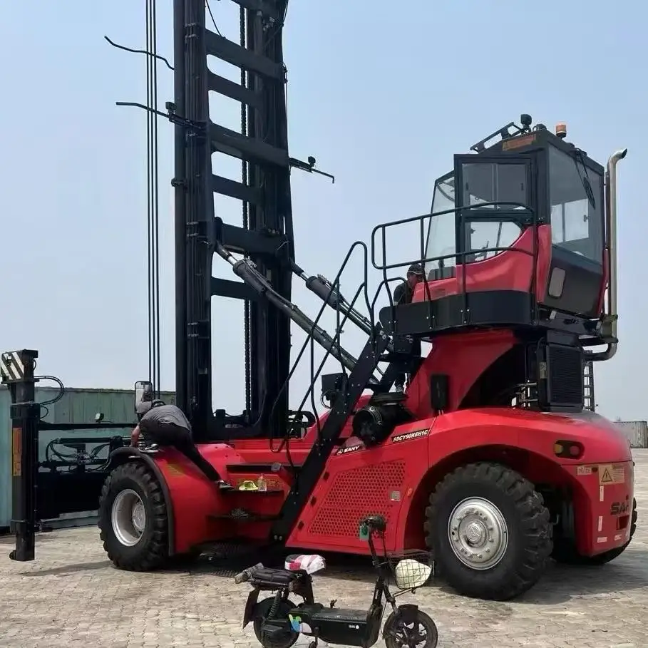 heavy machine empty container stacker used SANY 8 TON high quality Second hand kalmar  lift container stacker