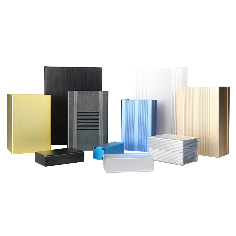 SZOMK AK-C-C OEM ODM Customized Sheet Separated Metal Case Electronic PCB Housing Enclosure Aluminum Junction Box