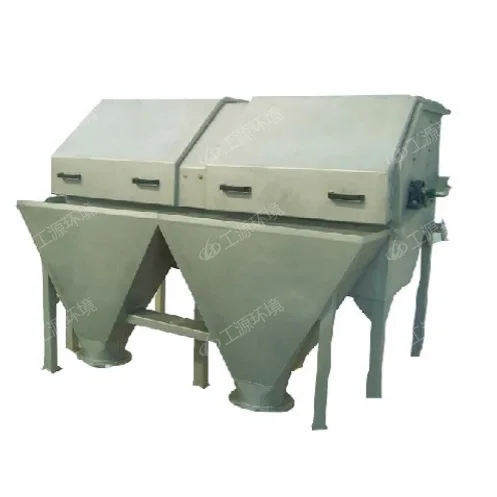 industrial screens continuous running rotary drum sieve waste water filter equipment
