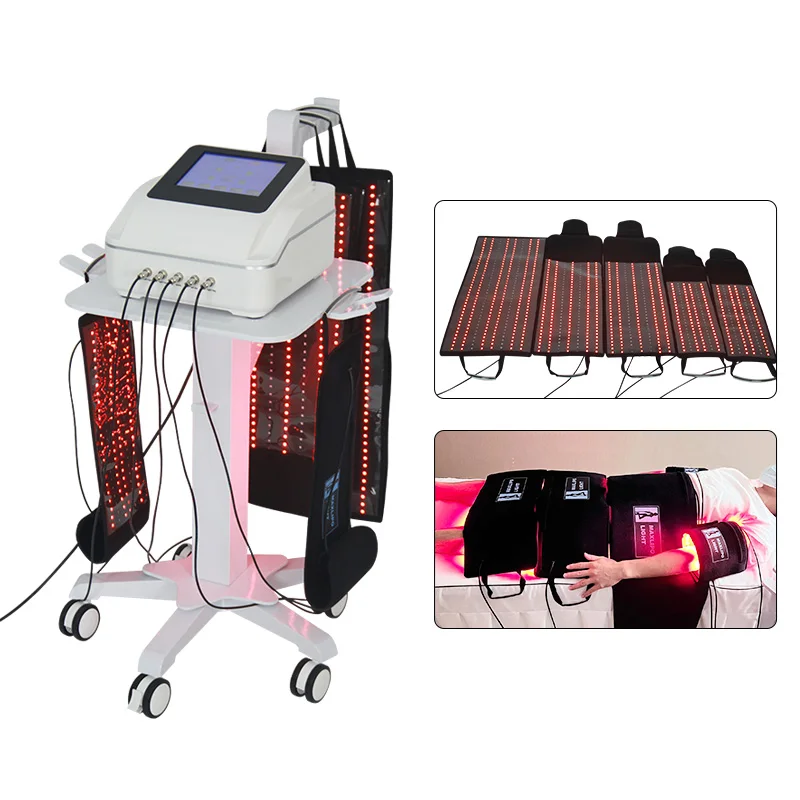 2024 New Home All Body Photomodulation Therapy Bed Leds Heating Pad 660nm 850nm Red Infrared Light Therapy Sauna Bag
