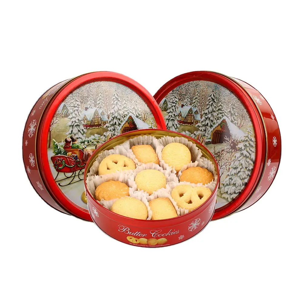 
 Оловянная упаковка 454 г, датское сливочное печенье и Бисквитное печенье от производителя  