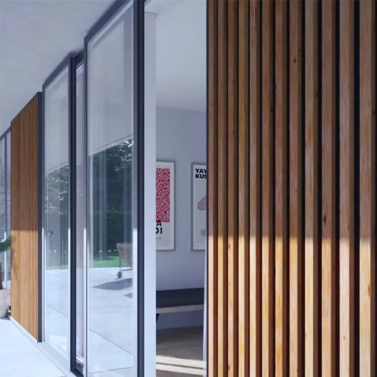 Aluwood outdoor aluminium wood flexible outdoor panel wood outdoor wall panel wood