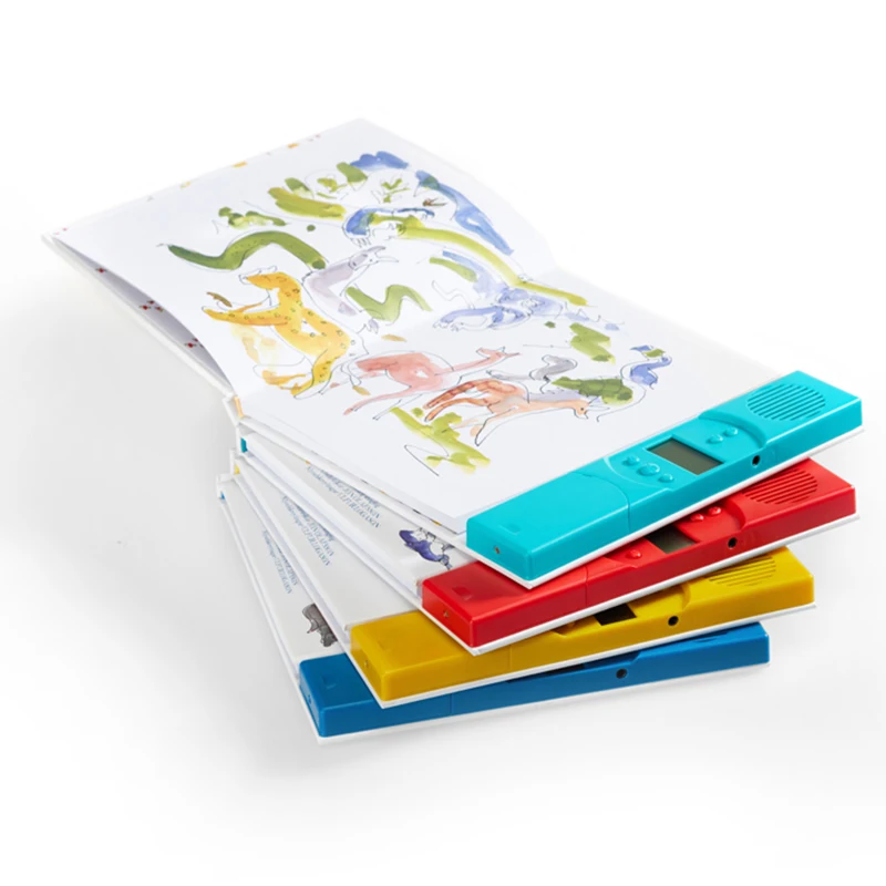 Top hot sales children push button sound books with hardcover board booiks for kids education