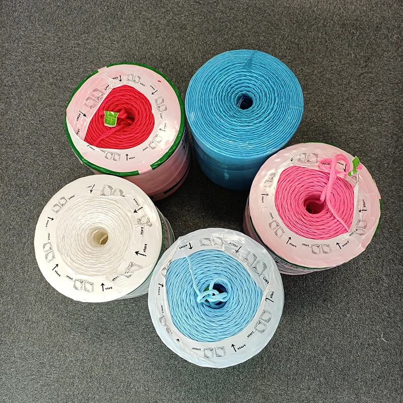 UV-resistance Polypropylene Cord Customized Length PP Hay Baler Twine for Alfalfa Hay Packing and Binding