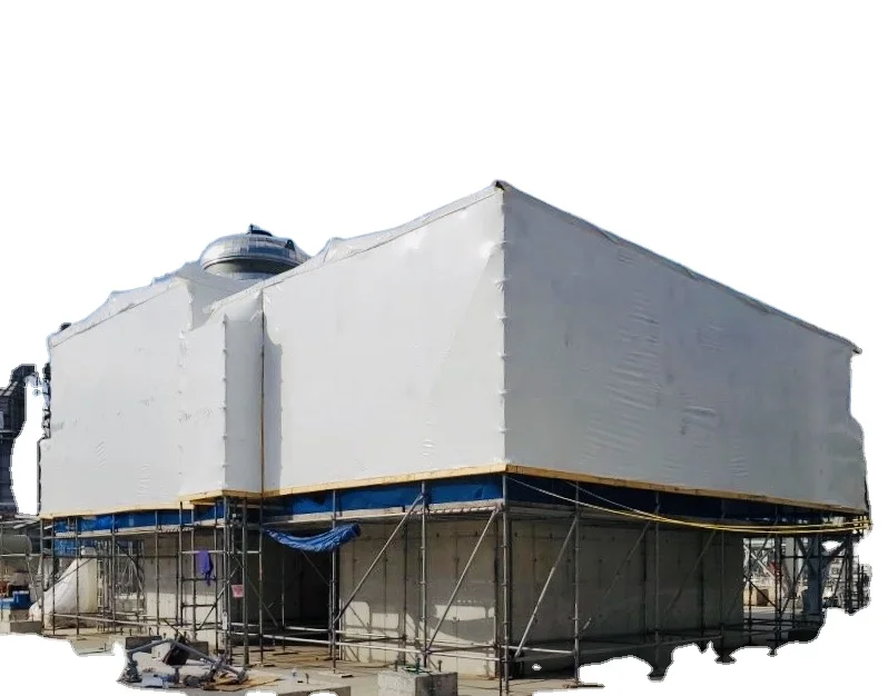 
Damp Proof Disaster Roofing Plastic Heat Shrink Film with Printing 