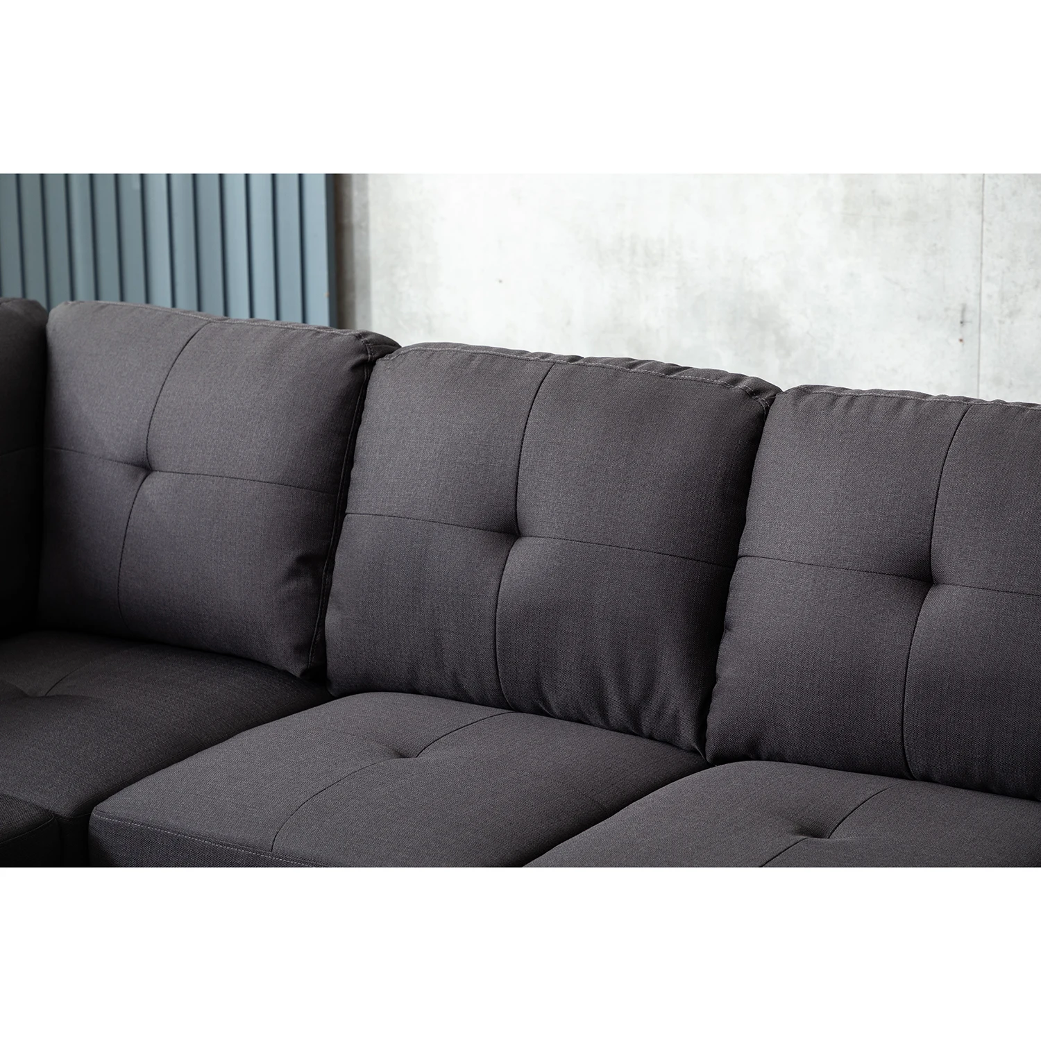 2023 new arrivals elegant living room furniture modular sofa modern fashion design durable fabric sectional sofa