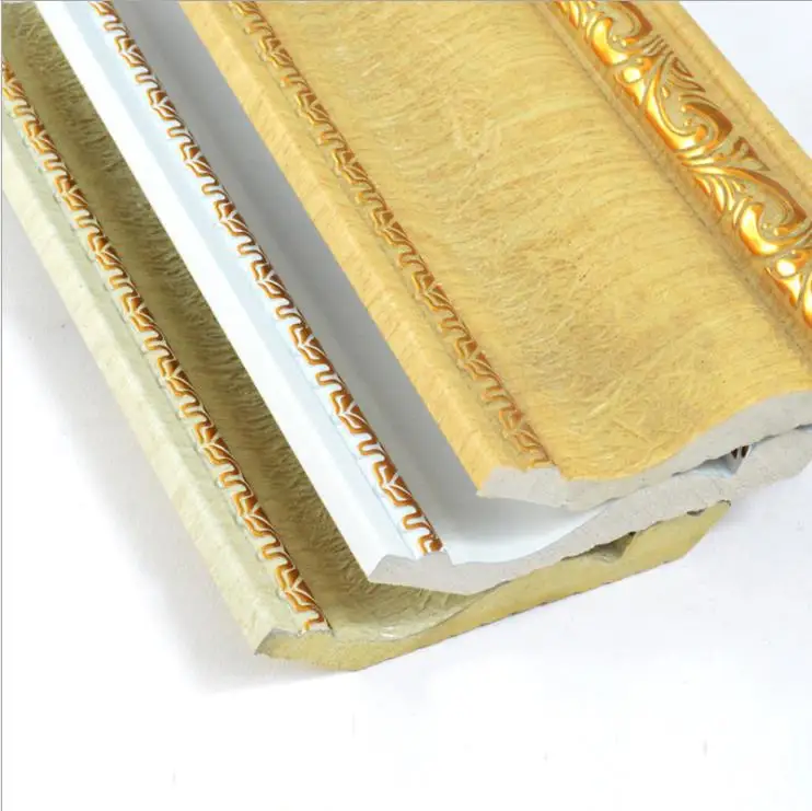 
WPC Pvc Profile Extrusion Decorative frame Moulding Line 