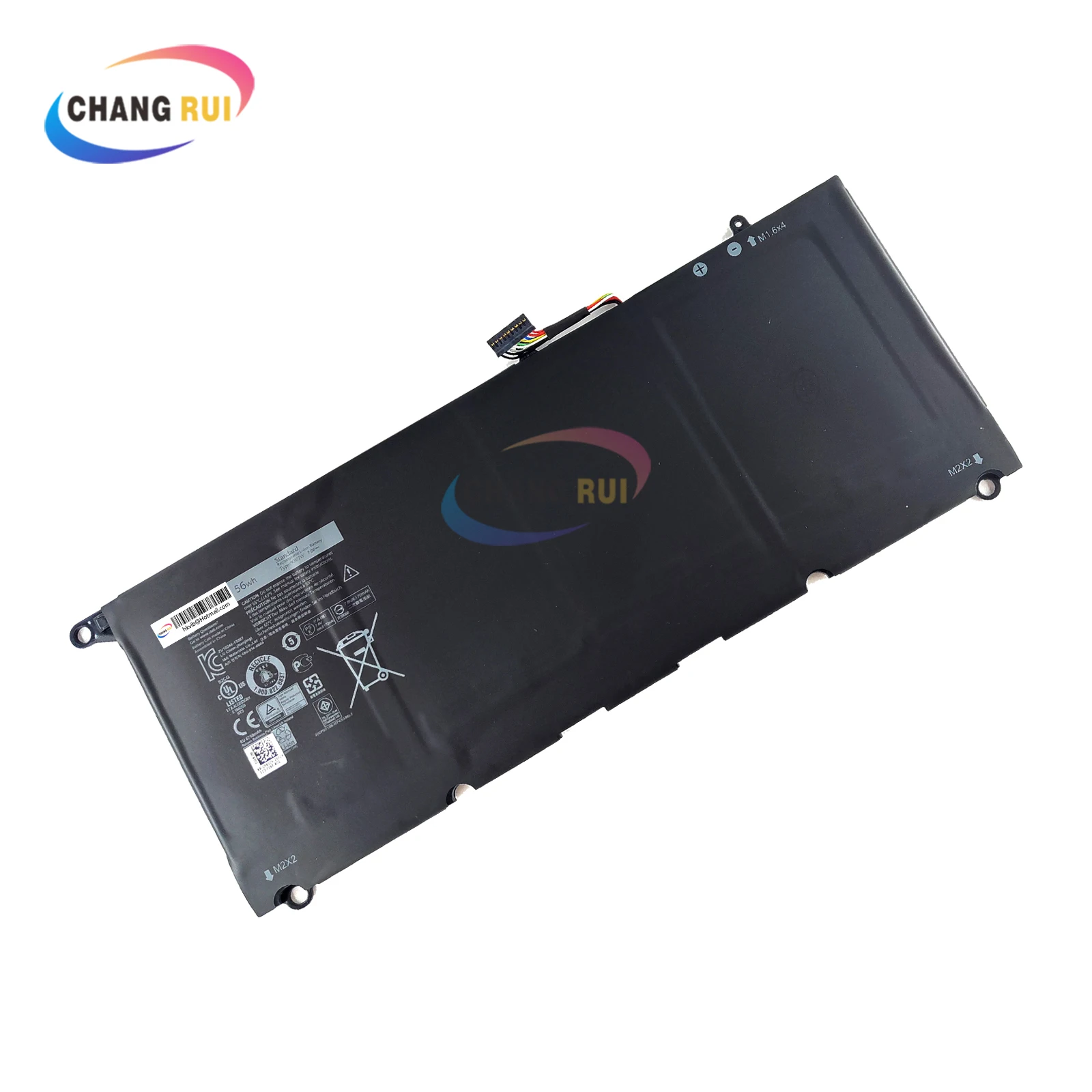 90V7W 56Wh Battery for Dell XPS 13 9343 9350 JD25G 0DRRP DIN02 0N7T6 5K9CP JHXPY RWT1R Genuine Laptop lithium ion batteries