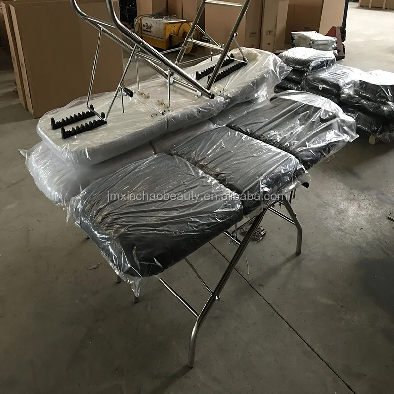Simple Beauty Micro Whole rusting Bed Stainless steel Beauty Tattoo Bed salon bed  beauty massage
