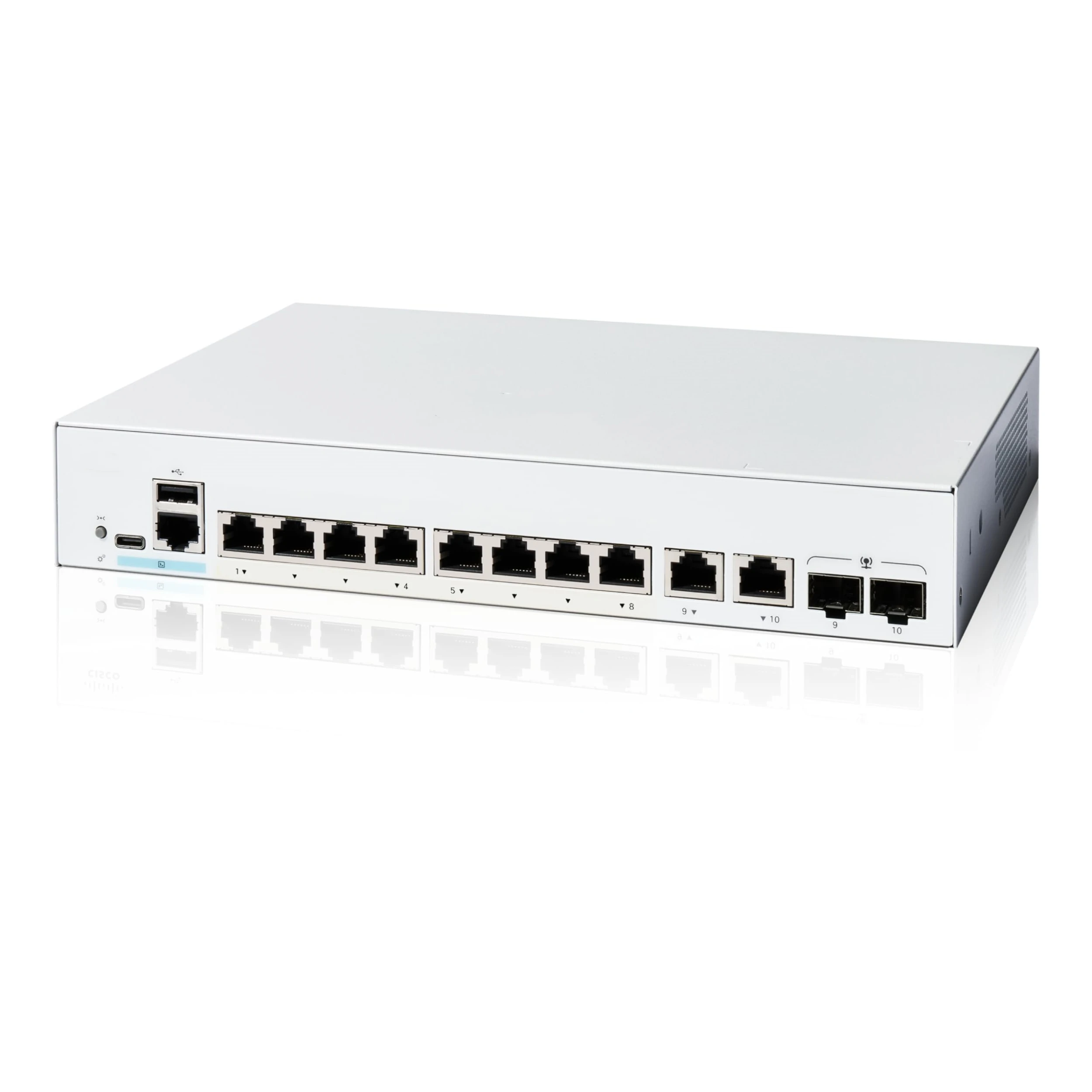 C1300-8FP-2G Factory New Sealed 8 Port Gigabit Ethernet Full PoE 2x1GE Combo Smart Switch