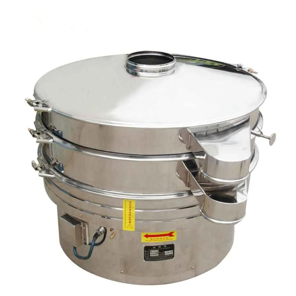 Rice sugar salt flour corn food industrial rotary vibro vibrating sifter