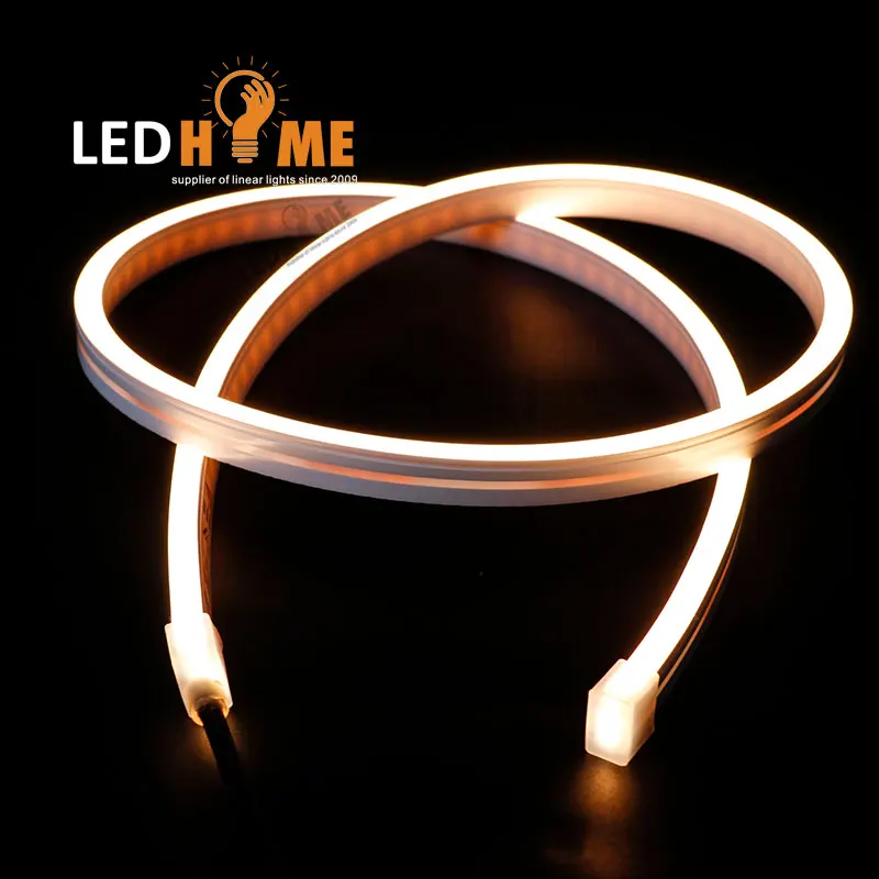 Набор силиконовых неоновых светодиодных лент SMD2835, 12 В, 06 х12 мм, 120 светодиодов/м