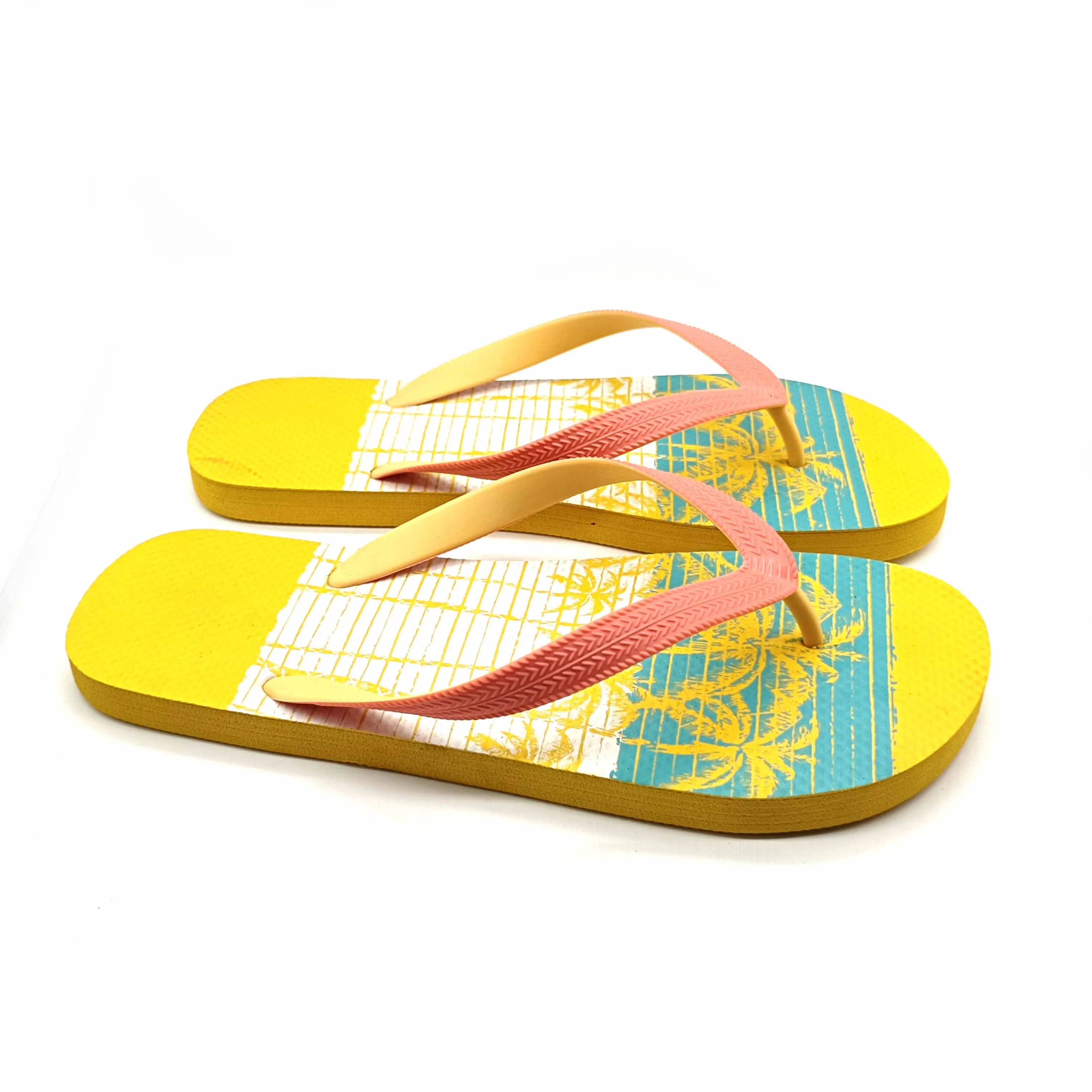 Rubber Flip Flops High Quality Slide Slippers Custom Printing Flip Flops