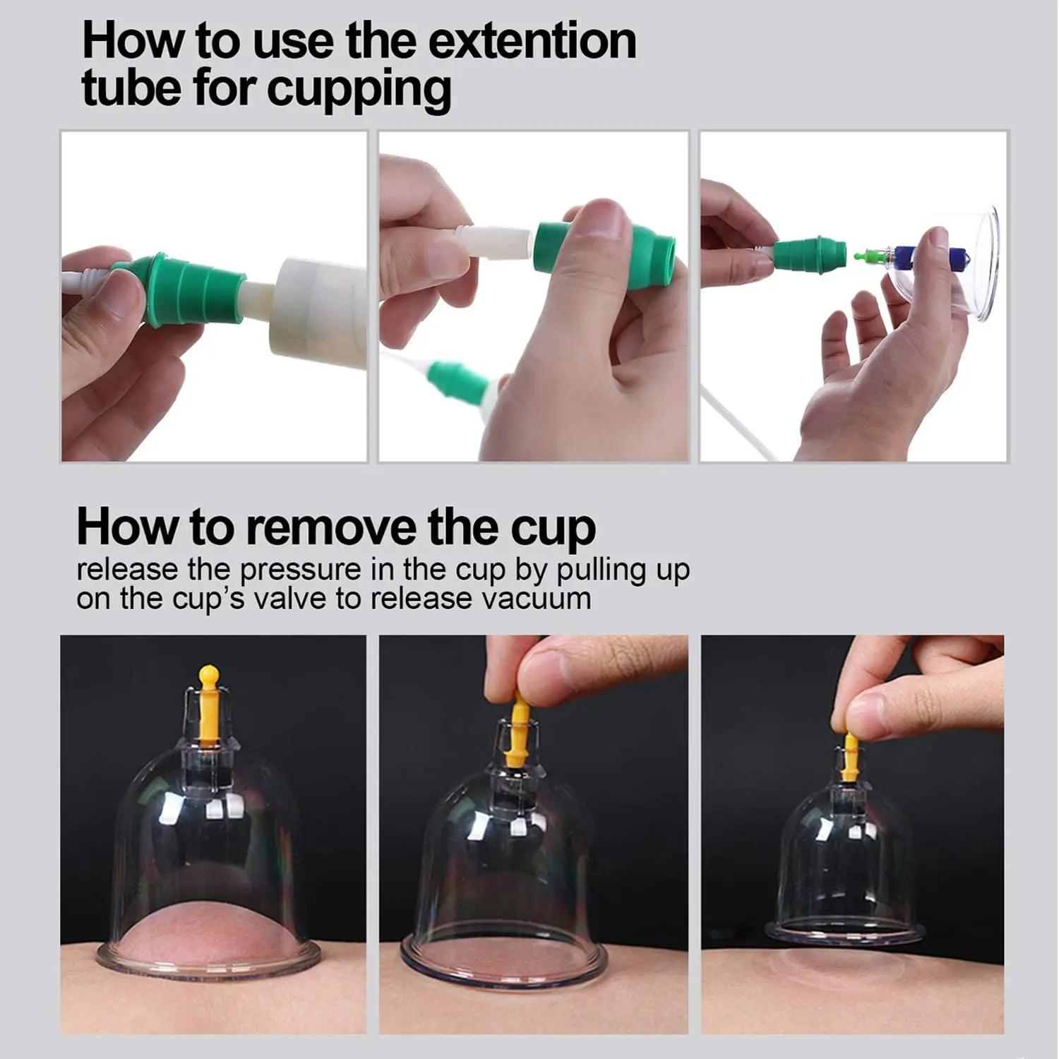 Chinese Medicine Cupping Therapy Sets,12Cups Hijama Cupping Set with Pump Vacuum Suction Cups for Body Cellulite Cupping