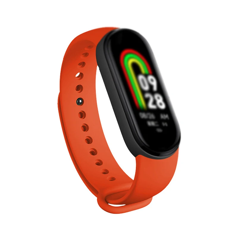 M8 smart bracelet sports pedometer Bluetooth heart rate blood pressure blood oxygen health monitoring sports bracelet