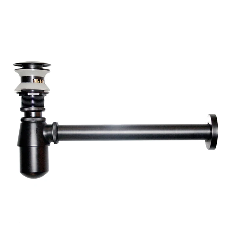 Brass Wash Basin Siphon Waste Pipe Drain Bottle Trap