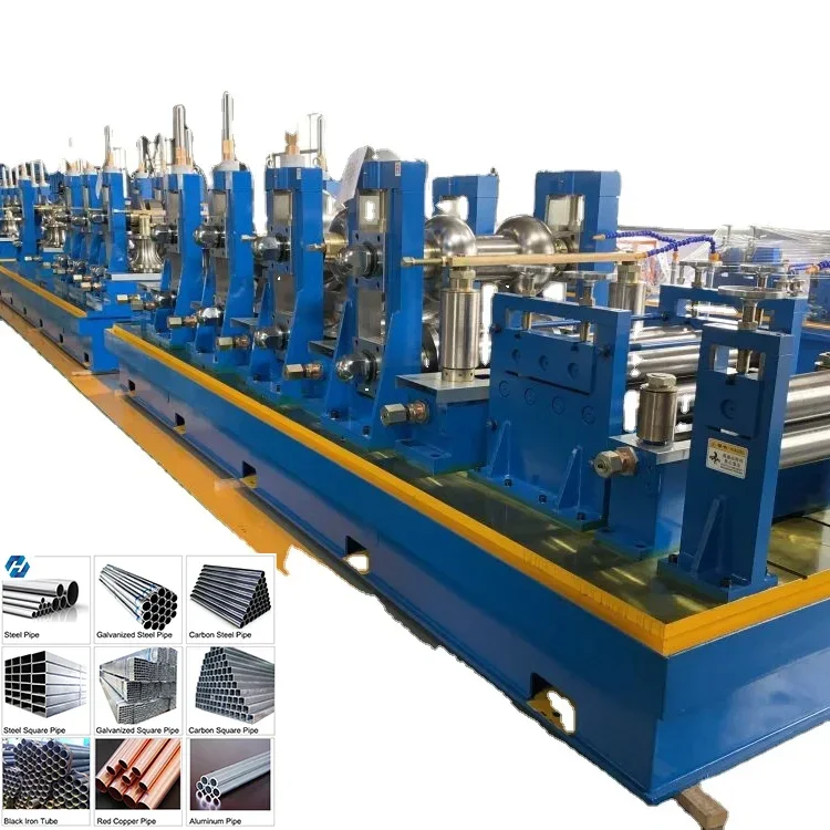 HRF Factory Price stainless steel pipe making machine steel pipe making machine pipe making machinery