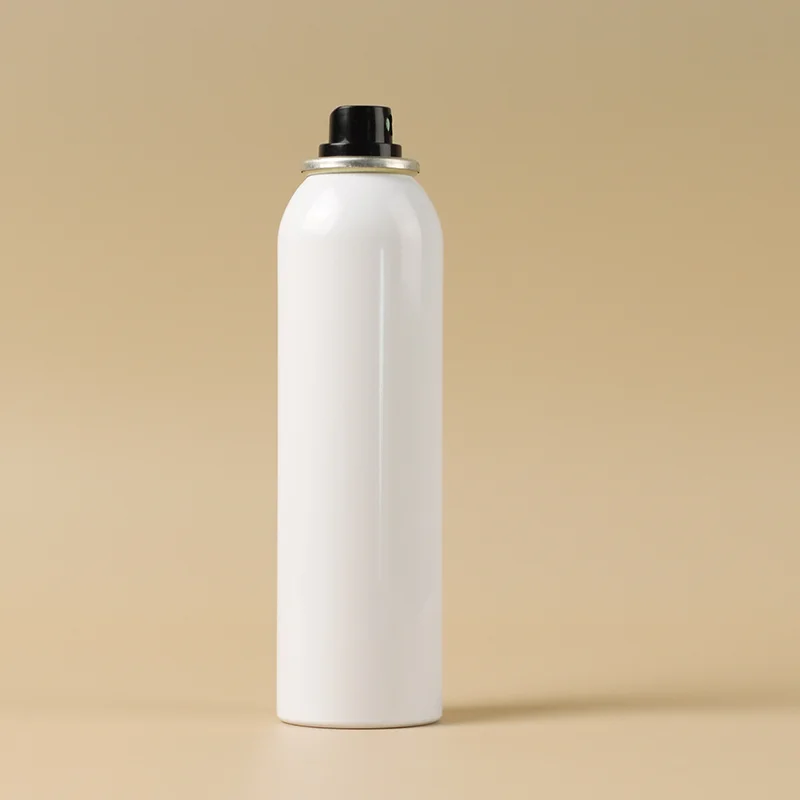 Custom Aluminum printing and shoulder and actuator manufacturer aluminum aerosol can with accessories
