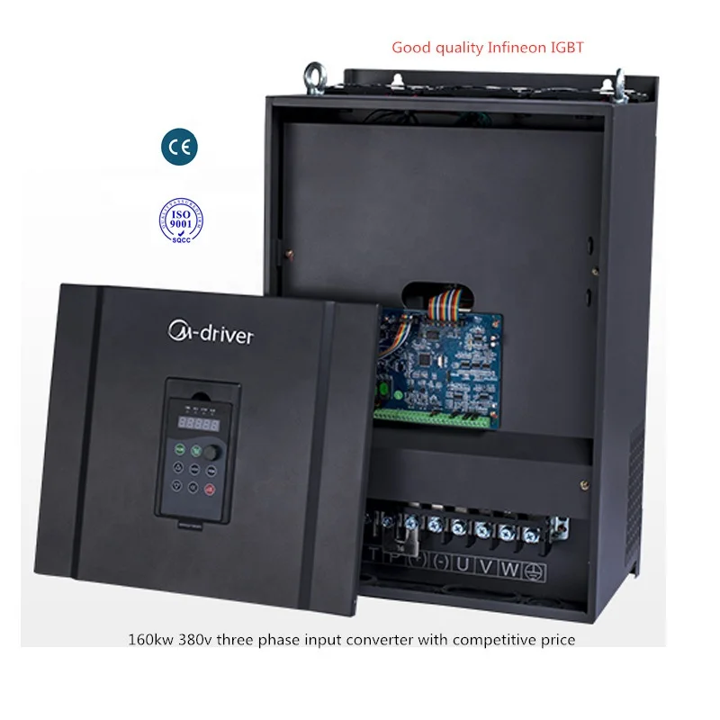 200KW трехфазный регулятор скорости переменного тока Частотный преобразователь со слежением за максимальной точкой мощности для