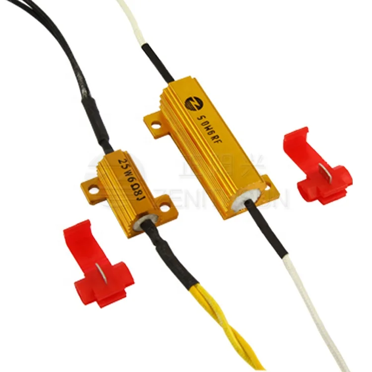 200W Threaded Non Inductive Chassis Mount LED Load High Power Resistor