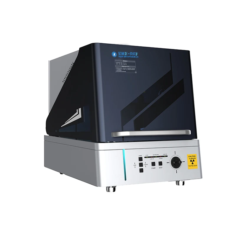 Desktop testing  with KMX-RAY  fluorescence spectrometer XRF analyzer  tester machine