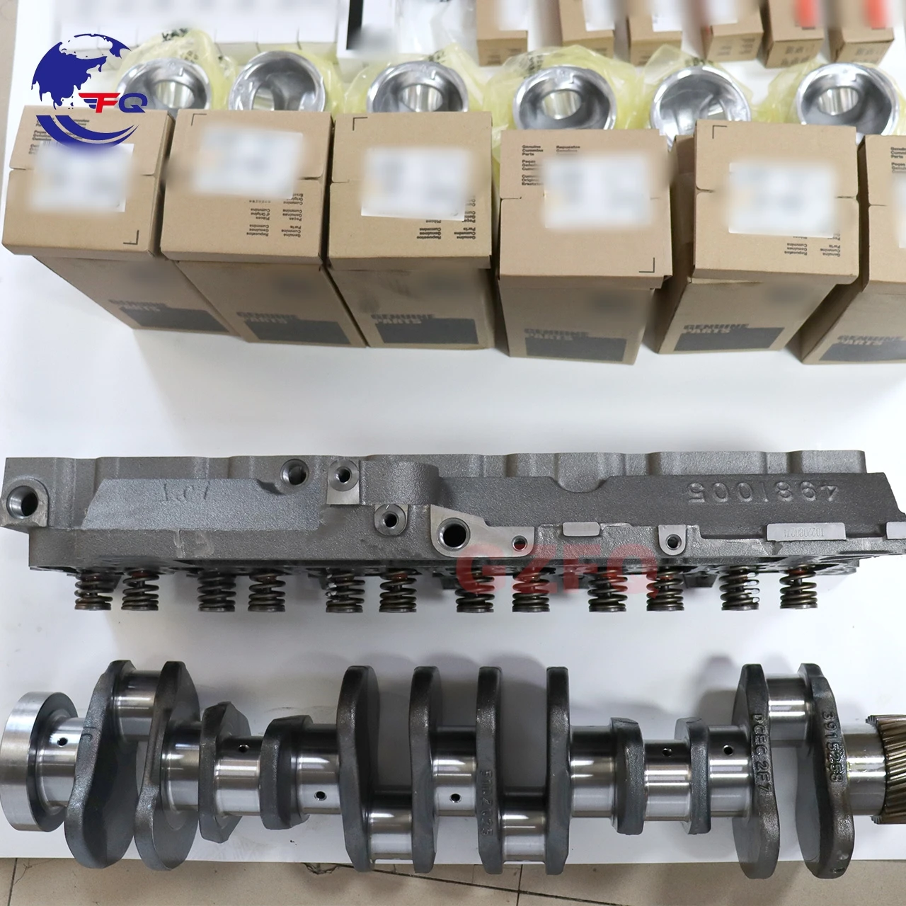 Excavator Engine Overhaul Rebuild Kit 4D95 6D102 6D105 6D125 Piston Repair For Cummins Construction Machinery Parts