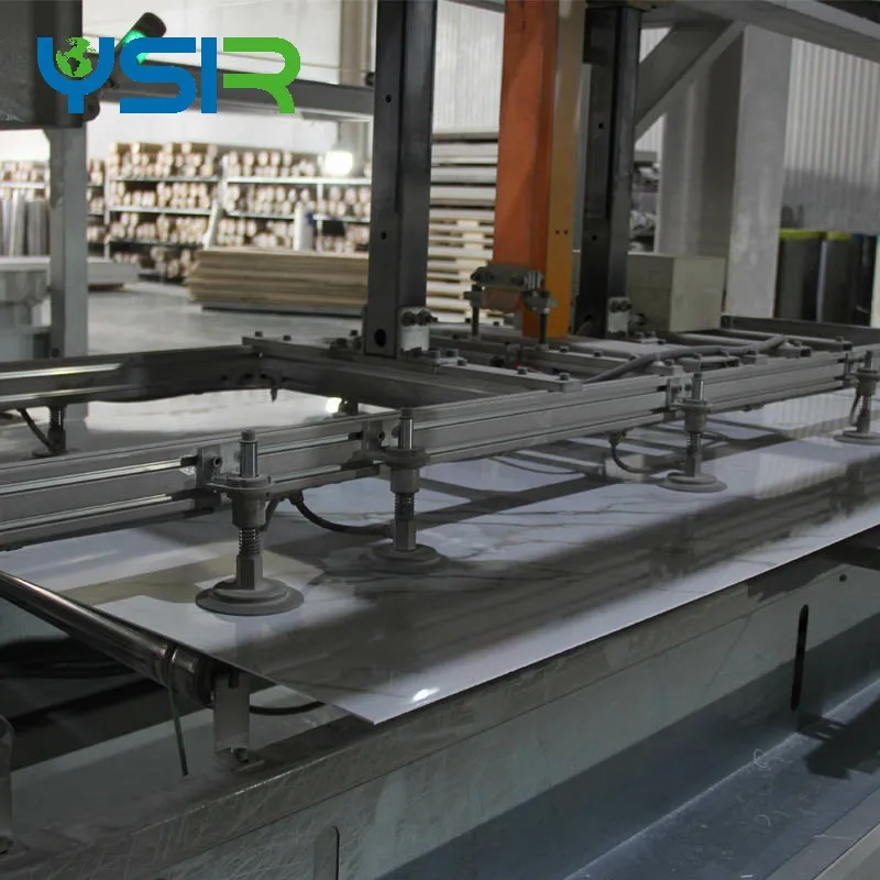 China Yansen high quality top supplier waterproof flexible soft wall panel marble board alternative PVC UV marble sheet