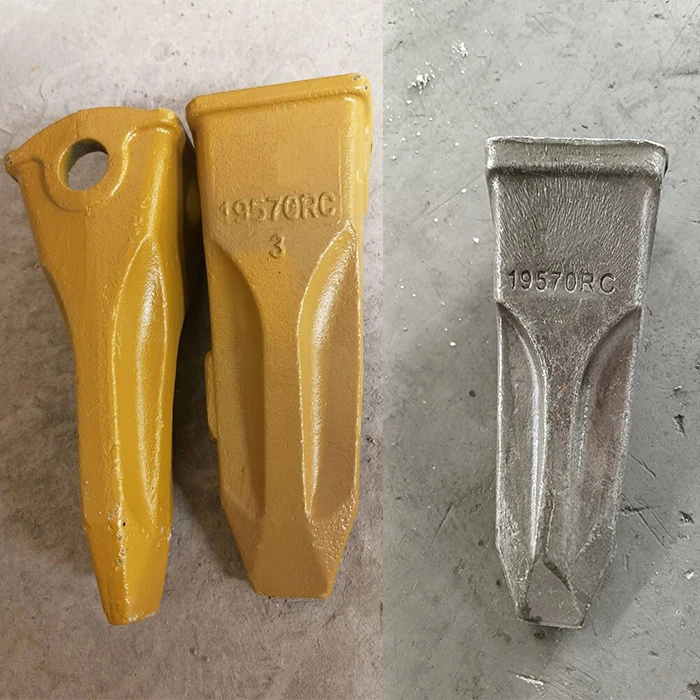 Excavator spare part forging bucket teeth 19570RC Rock Bucket Tooth