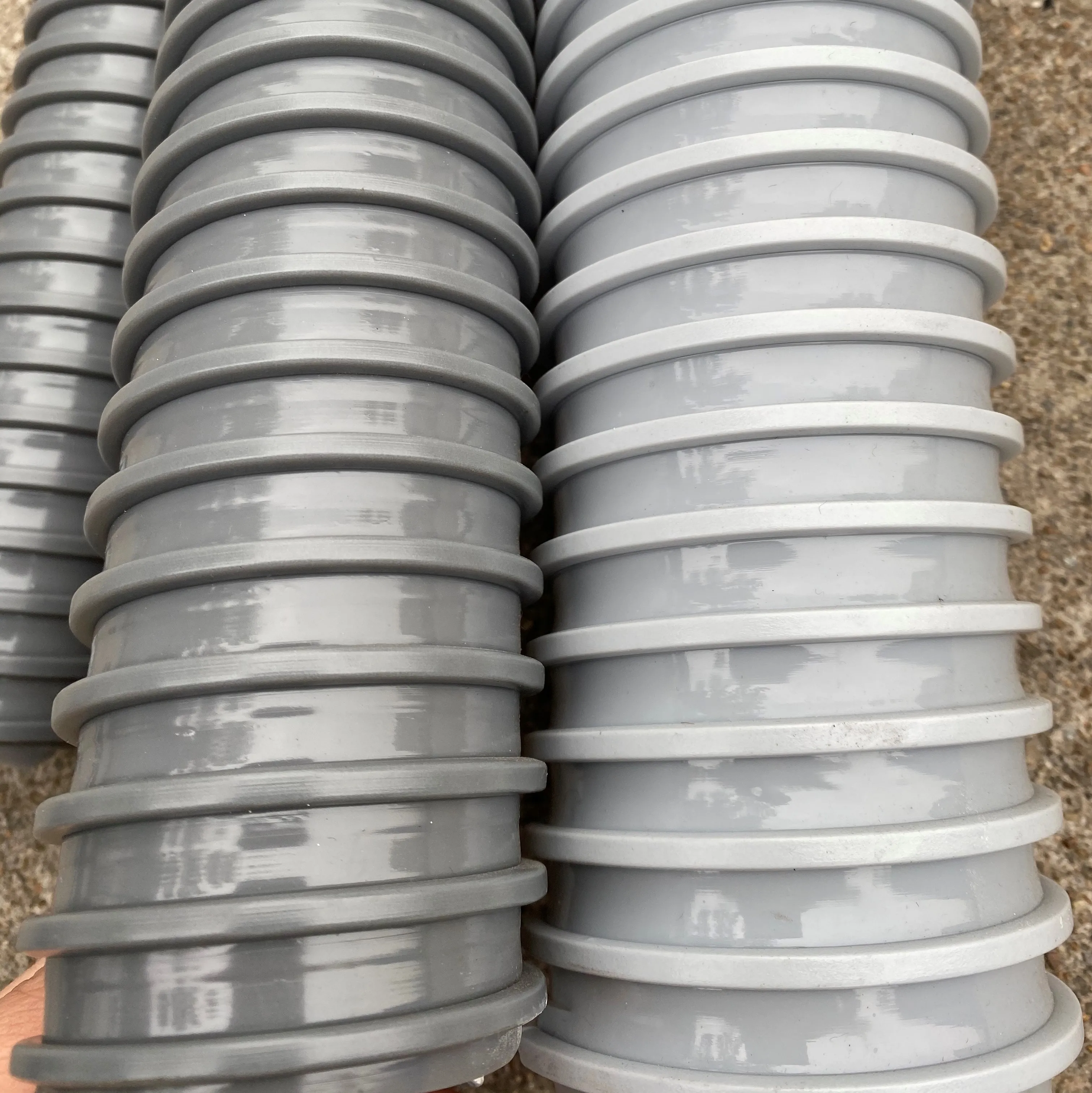 Flexible PVC Wire Reinforced Water Suction Hose Pipe PVC Reinforced Spiral Hose for Dust Extraction