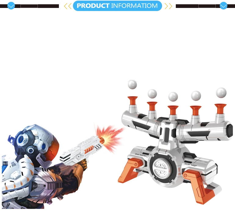 Hot Sale Electric Gun Floating Ball Shooting Game