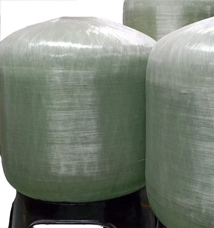 150 Psi Pressure  Fiberglass Pressure Vessel  Industrial Water Treatment FRP Filter Tank