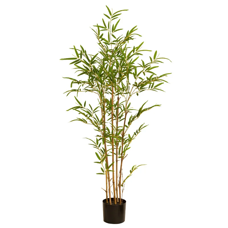 EG-G476 Nearly Natural UV Resistant Artificial Bamboo Trees Pole Landscaping Plants Outdoor